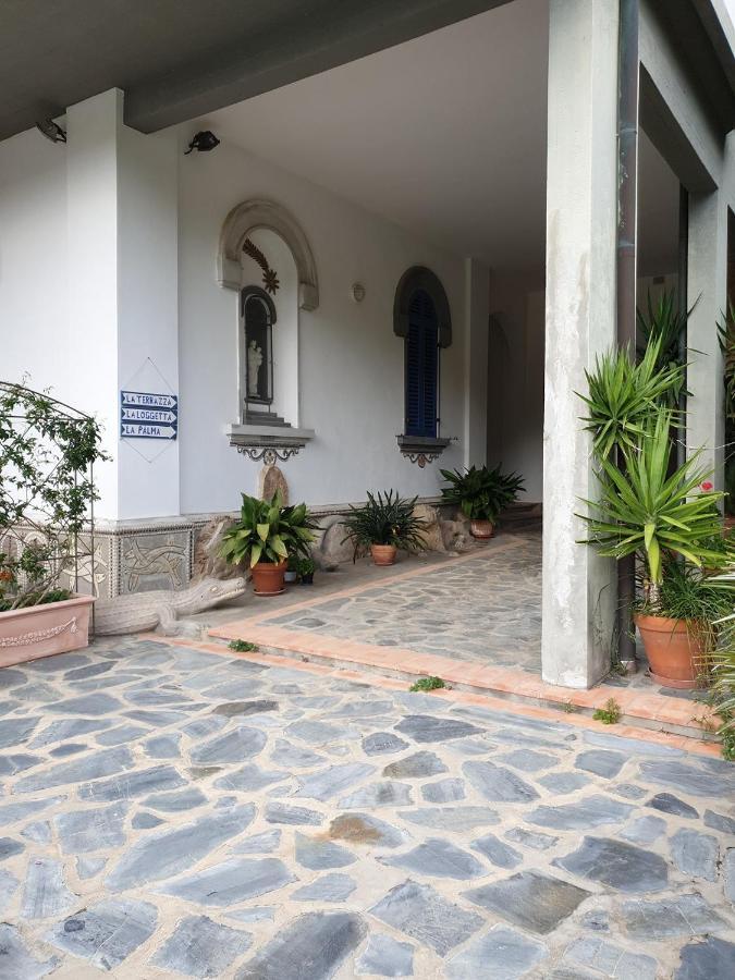 Appartamenti Villa Lina Nisporto Exteriör bild