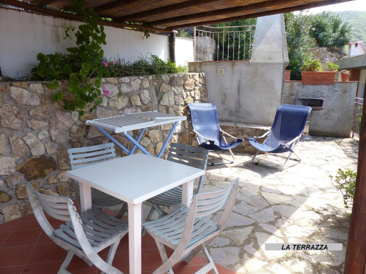 Appartamenti Villa Lina Nisporto Exteriör bild