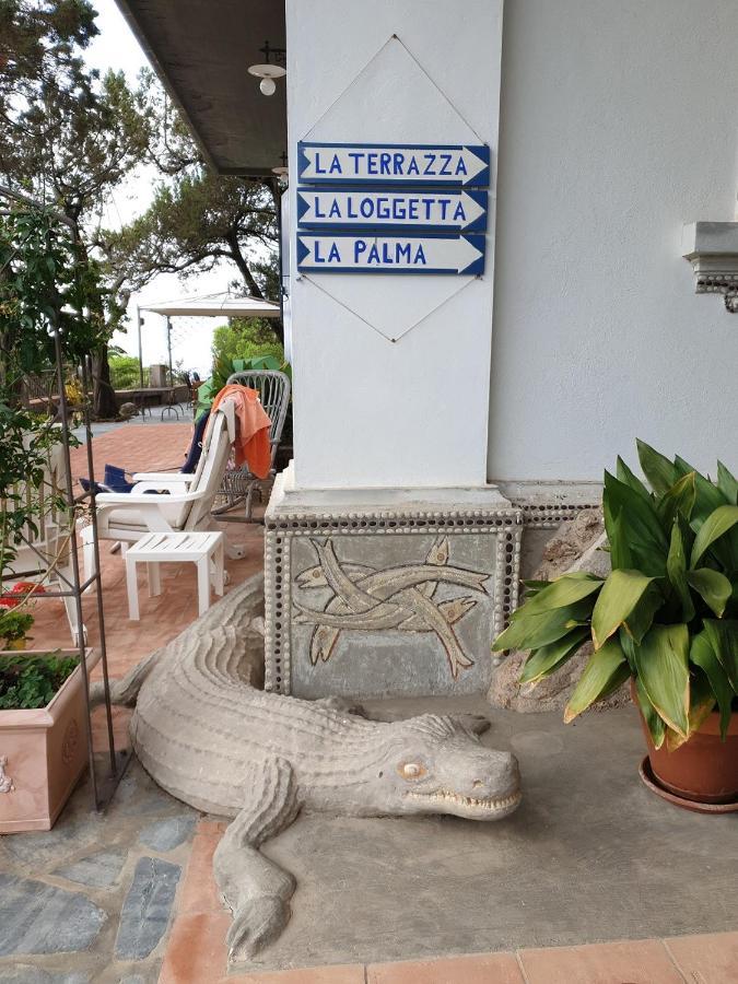 Appartamenti Villa Lina Nisporto Exteriör bild