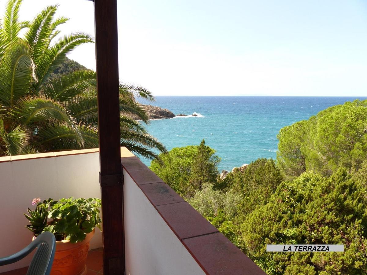 Appartamenti Villa Lina Nisporto Exteriör bild